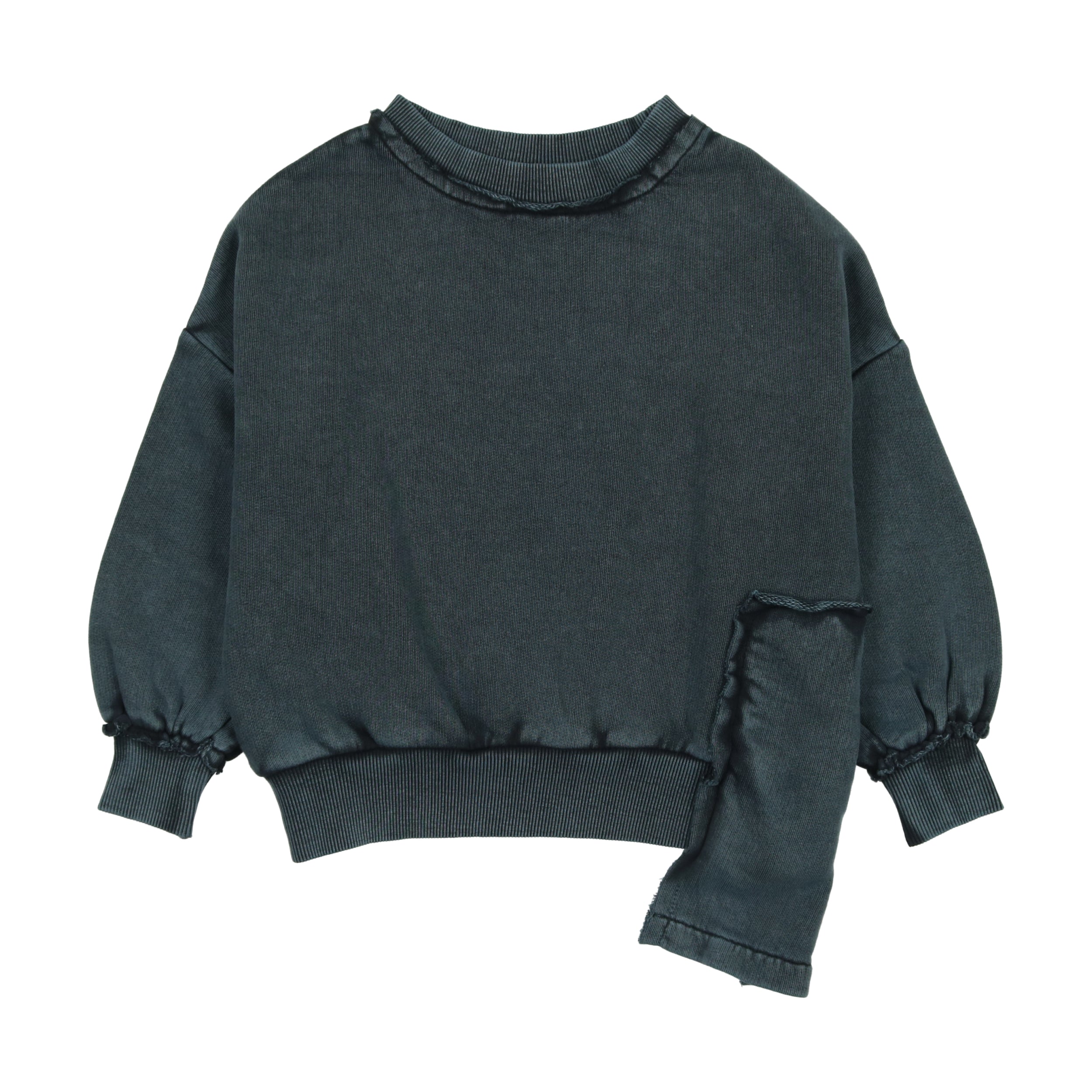 Washed Black Edge Sweatshirt