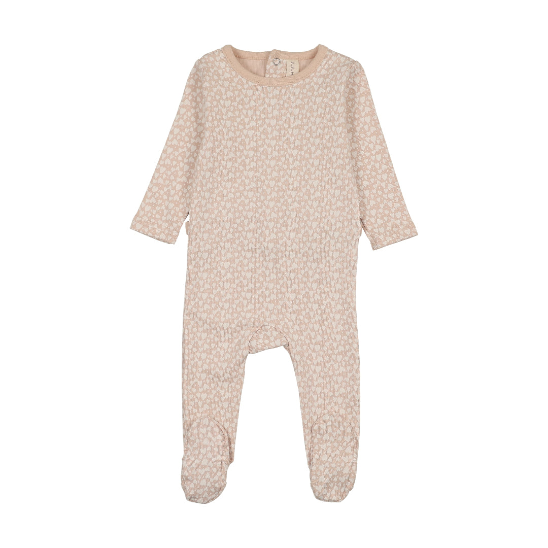 Lilette Petal Mini Print Footie