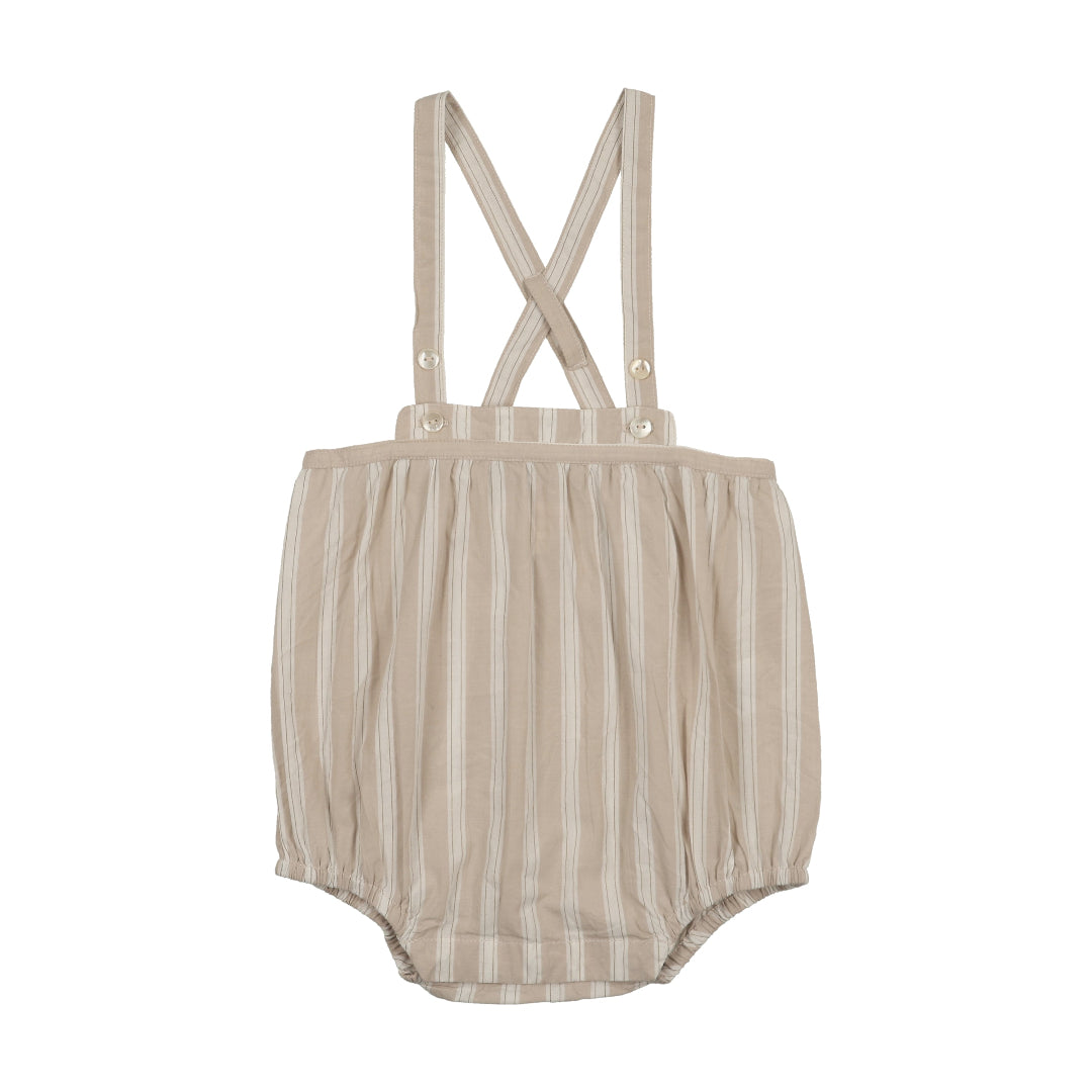Wheat Stripe Suspender Bloomers