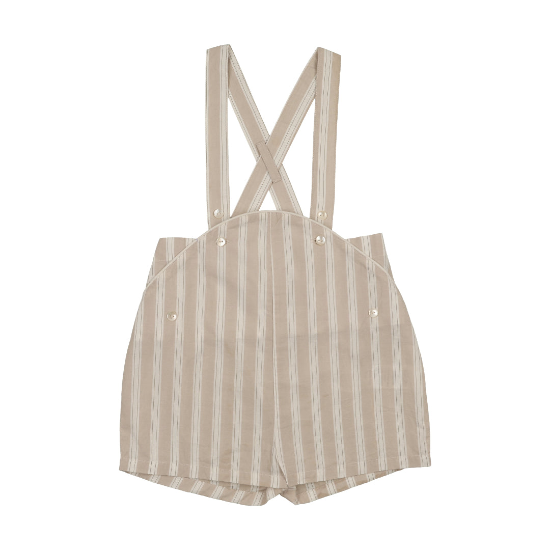 Wheat Striped Overalls