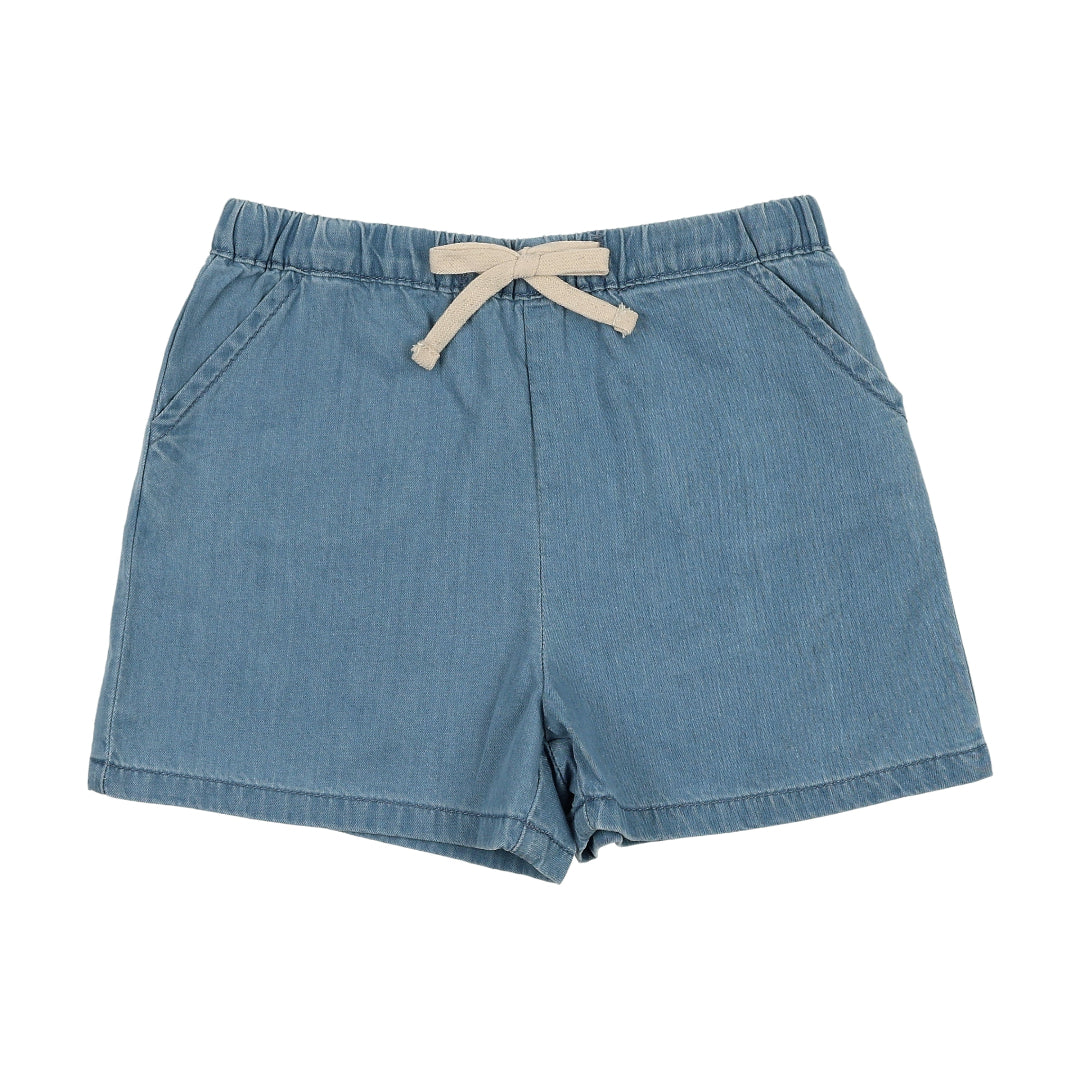Blue Tencel Denim Capsule Shorts
