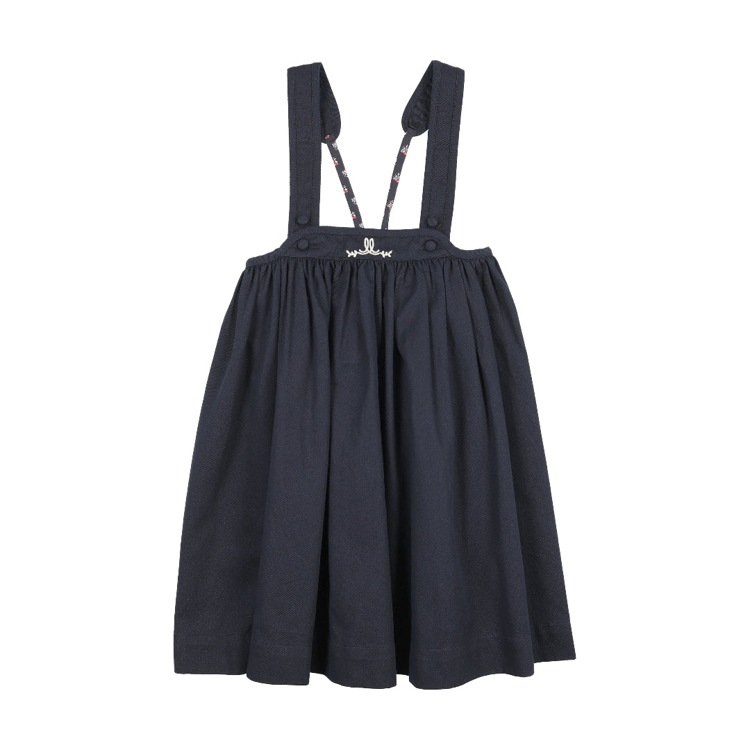 Navy Home Garden High Waited Jumper