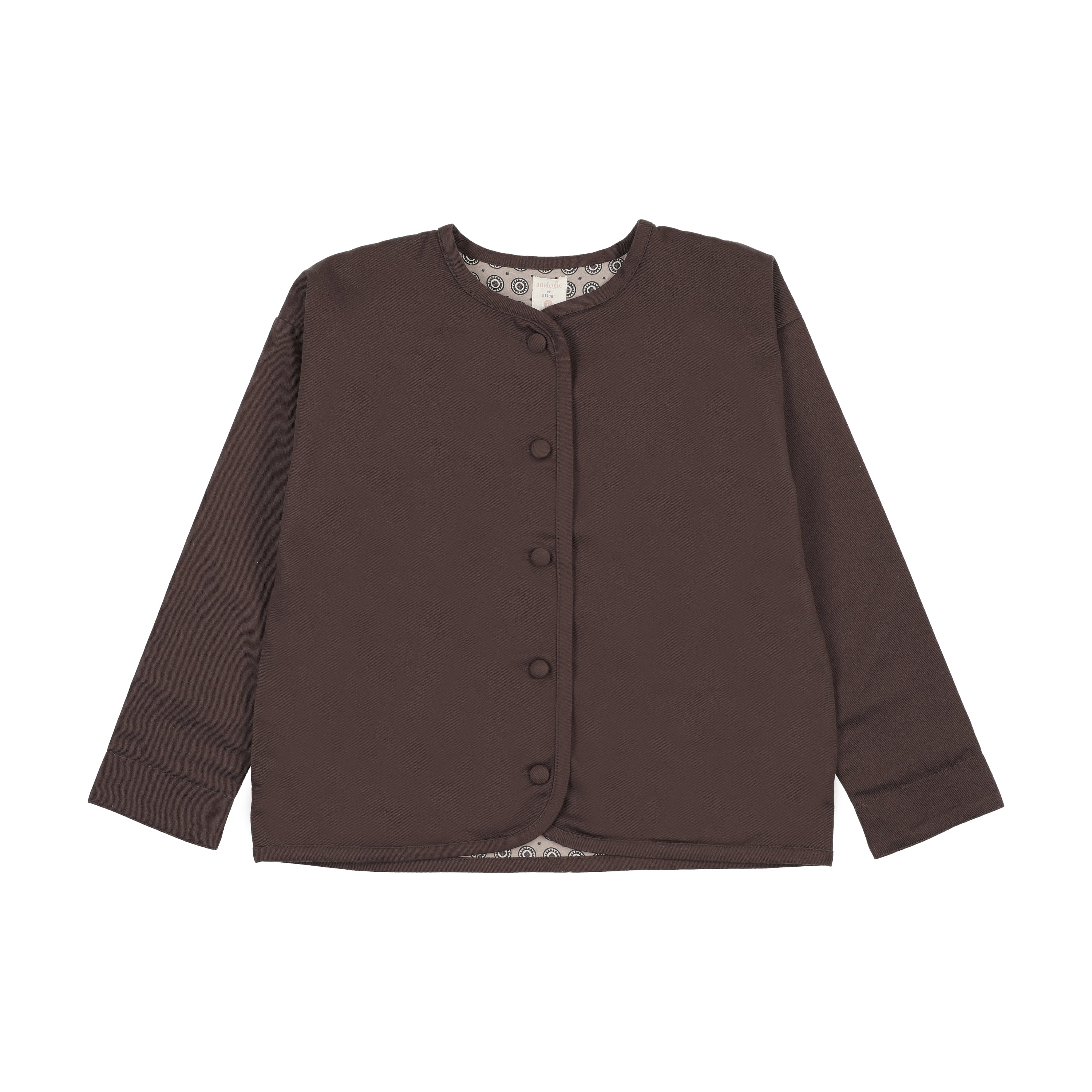 Chocolate Brown Home Garden Boys Single Breasted Blazer