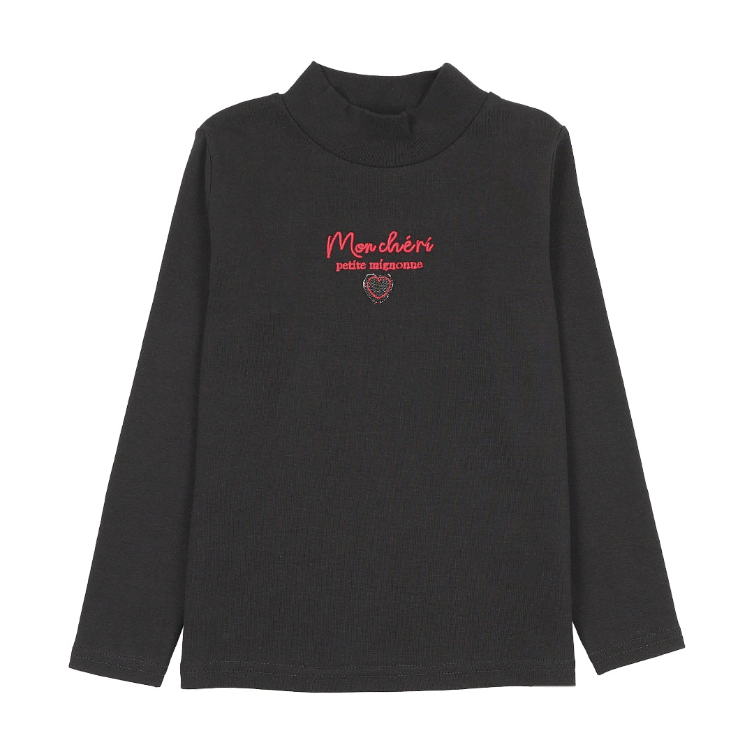 Black Girls Mock Neck