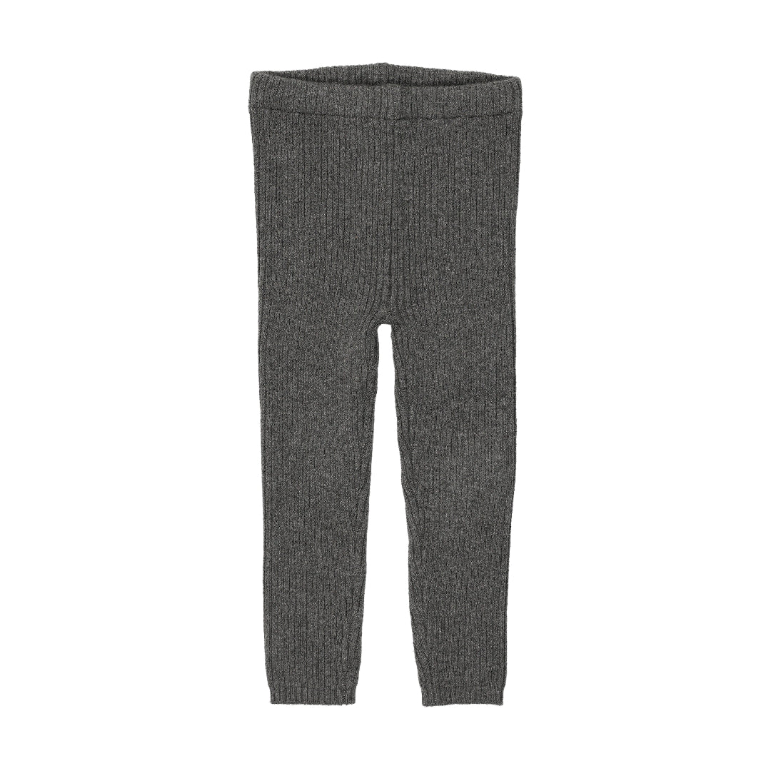 Mid Grey Knit Leggings
