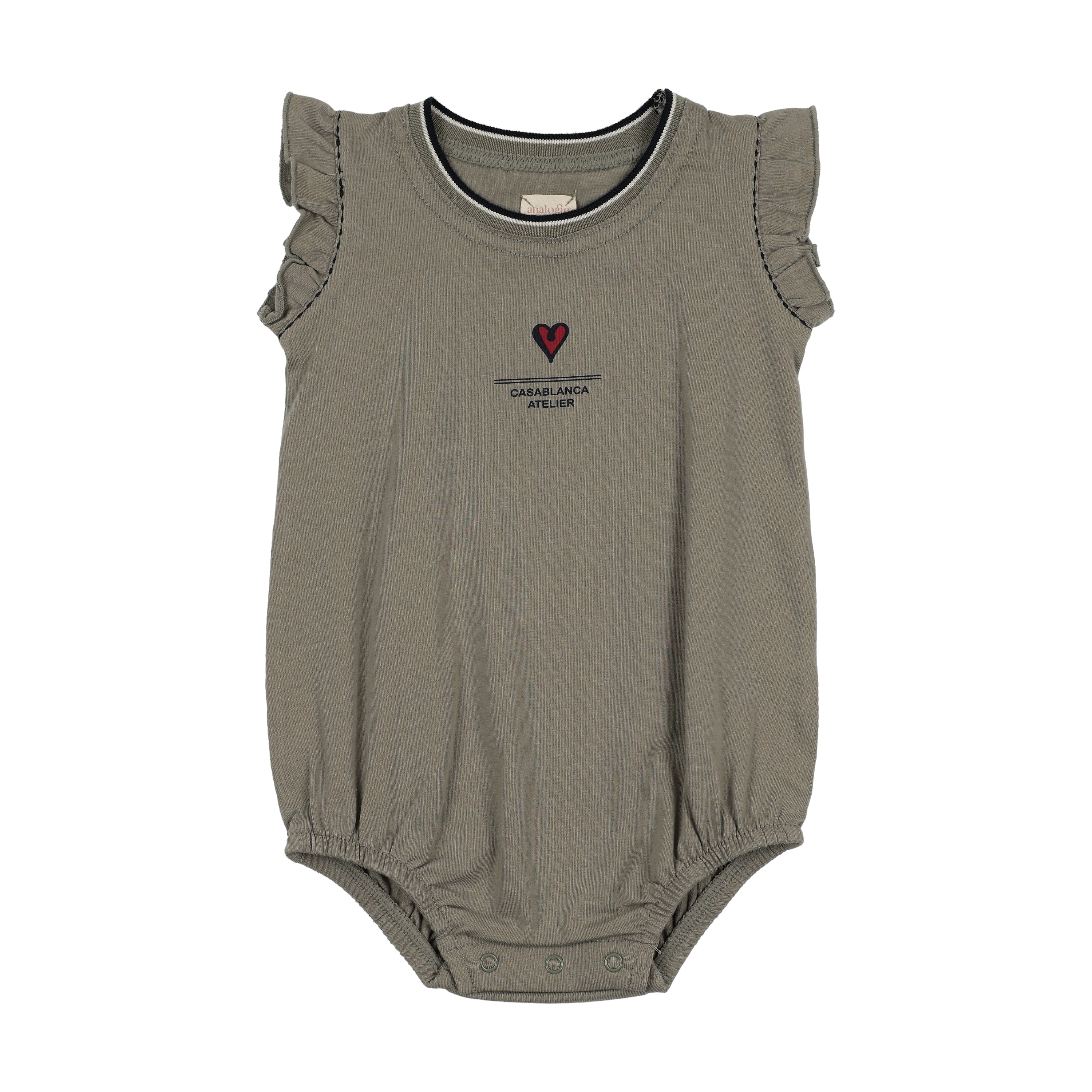 Green Outerfield Girls Romper