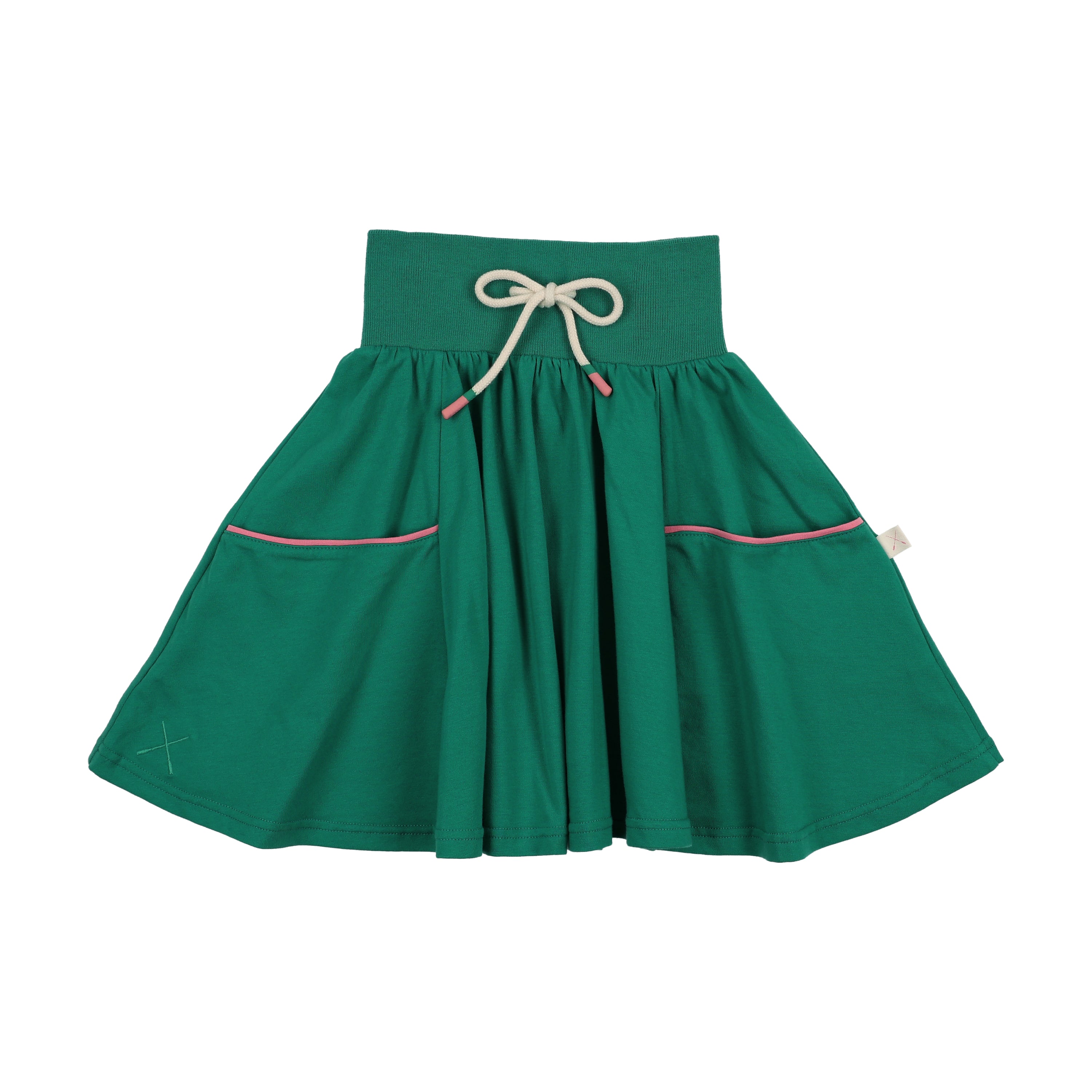 Electric Green Boating Crew Pocket Skirt
