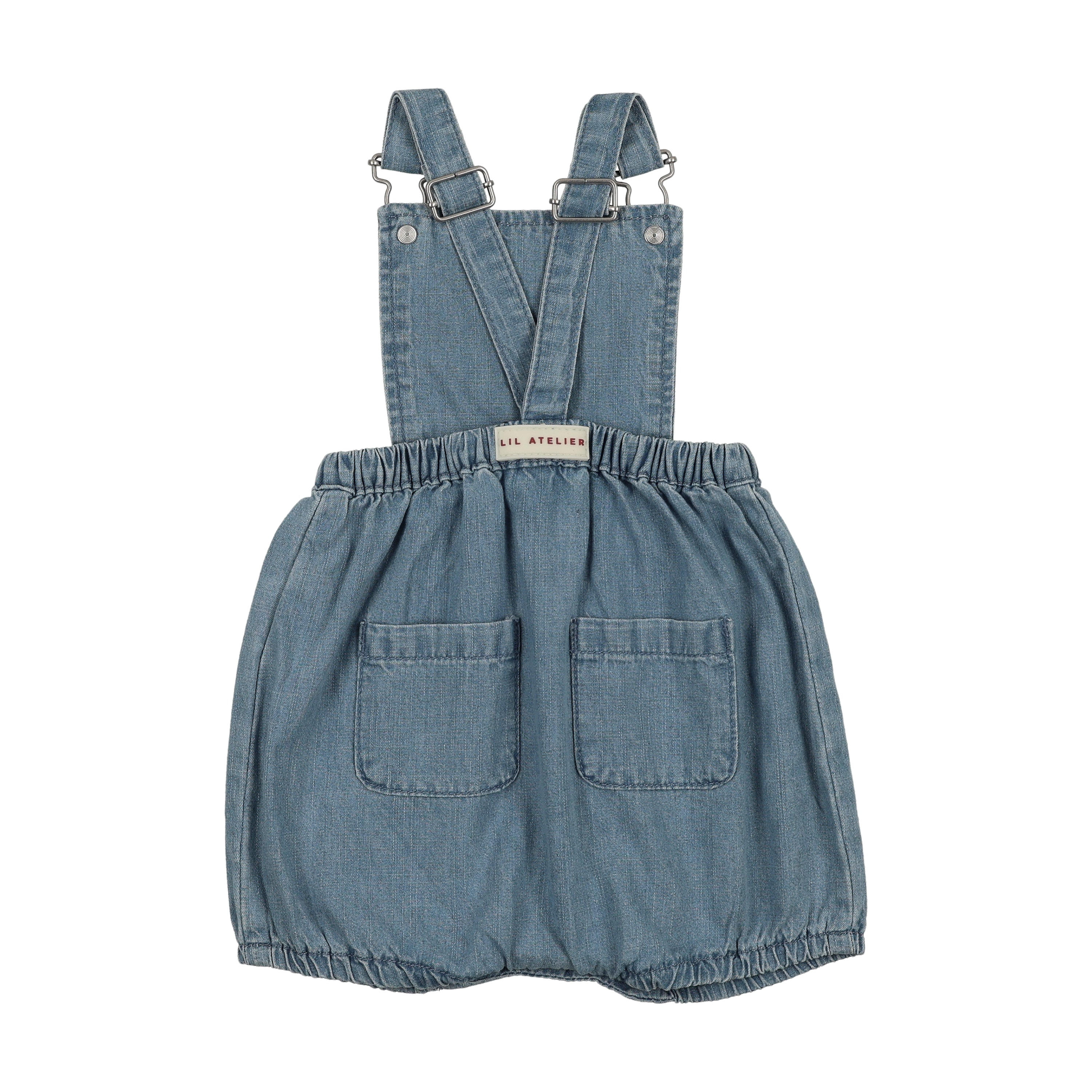 Mid Blue Wash Denim City Girls Romper