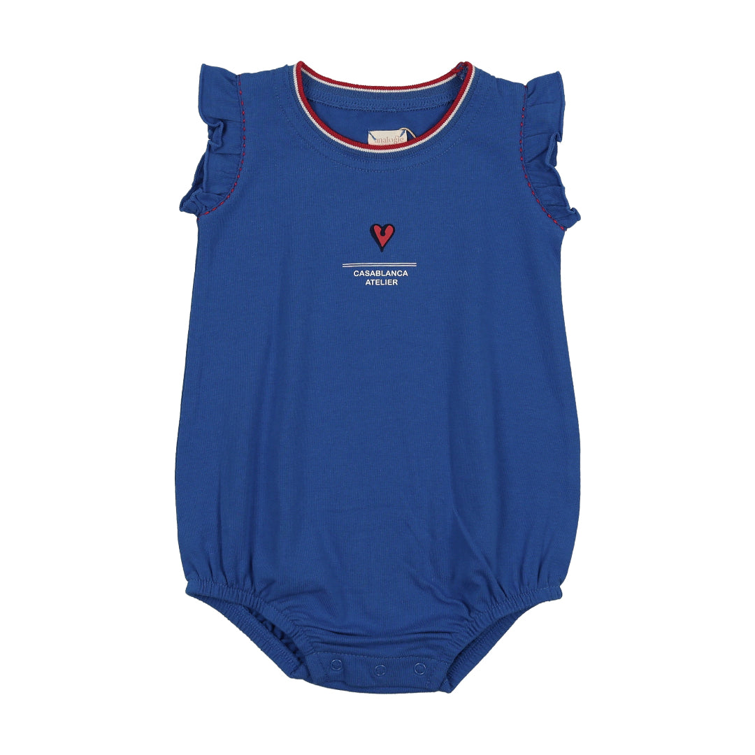 Electric Blue Outerfield Girls Romper