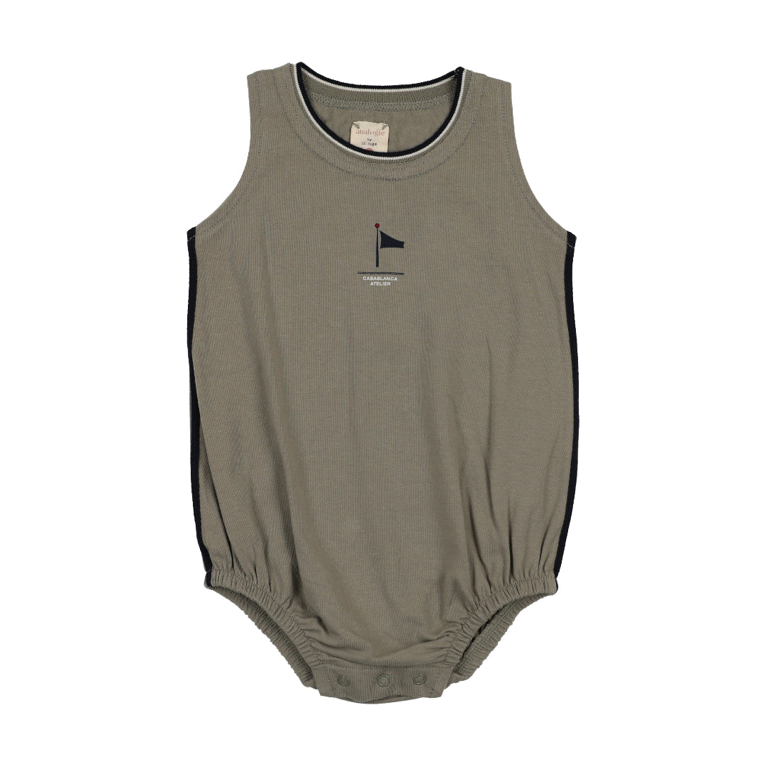 Green Outerfield Boys Romper