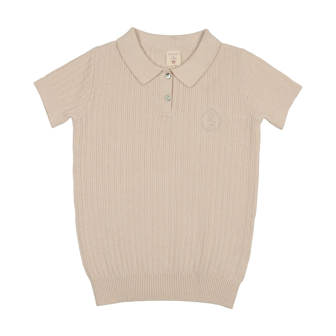 Wheat Knit Polo
