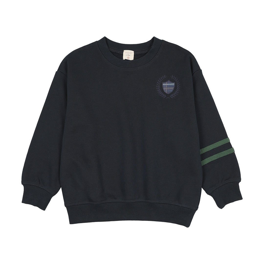 Navy Fan Club Boys Sweatshirt Little Logo (Custom)