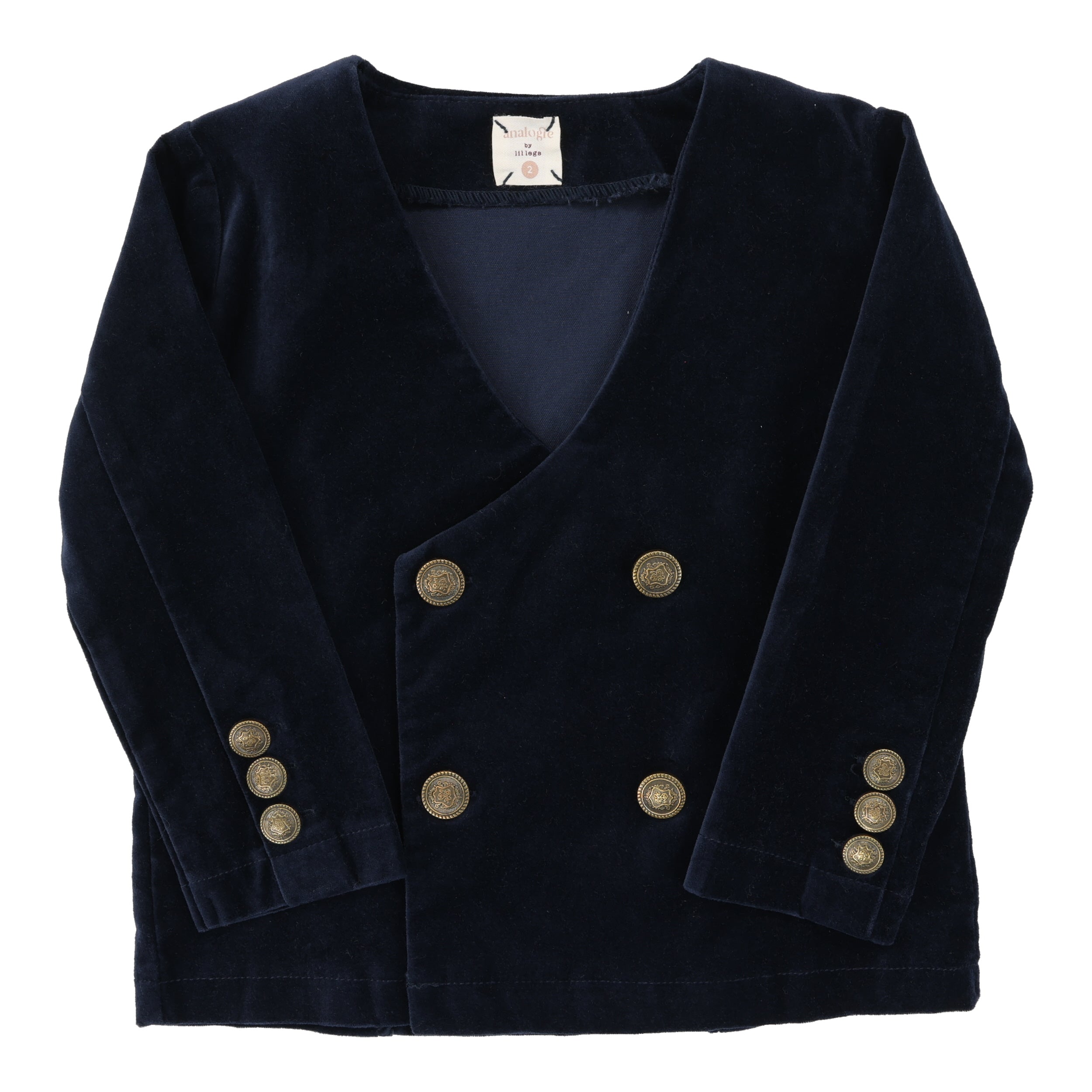 Navy Velvet Blazer