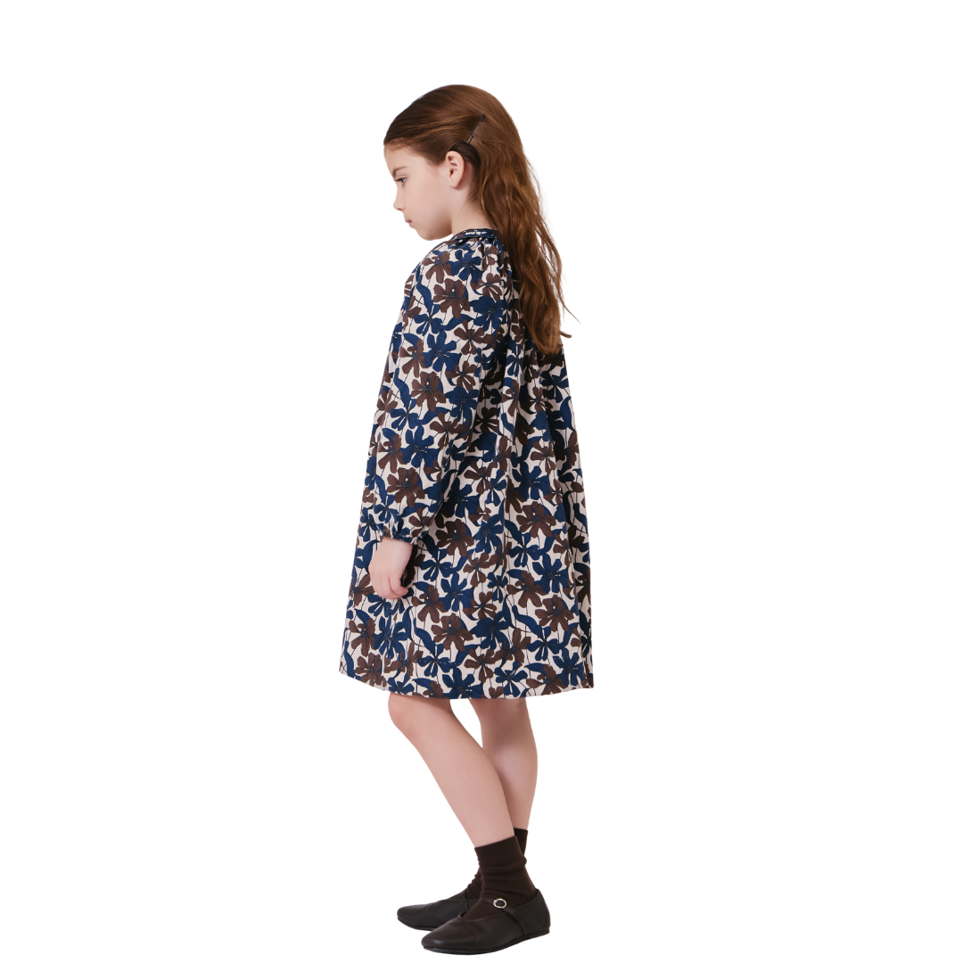 Chocolate Nola Floral Dress