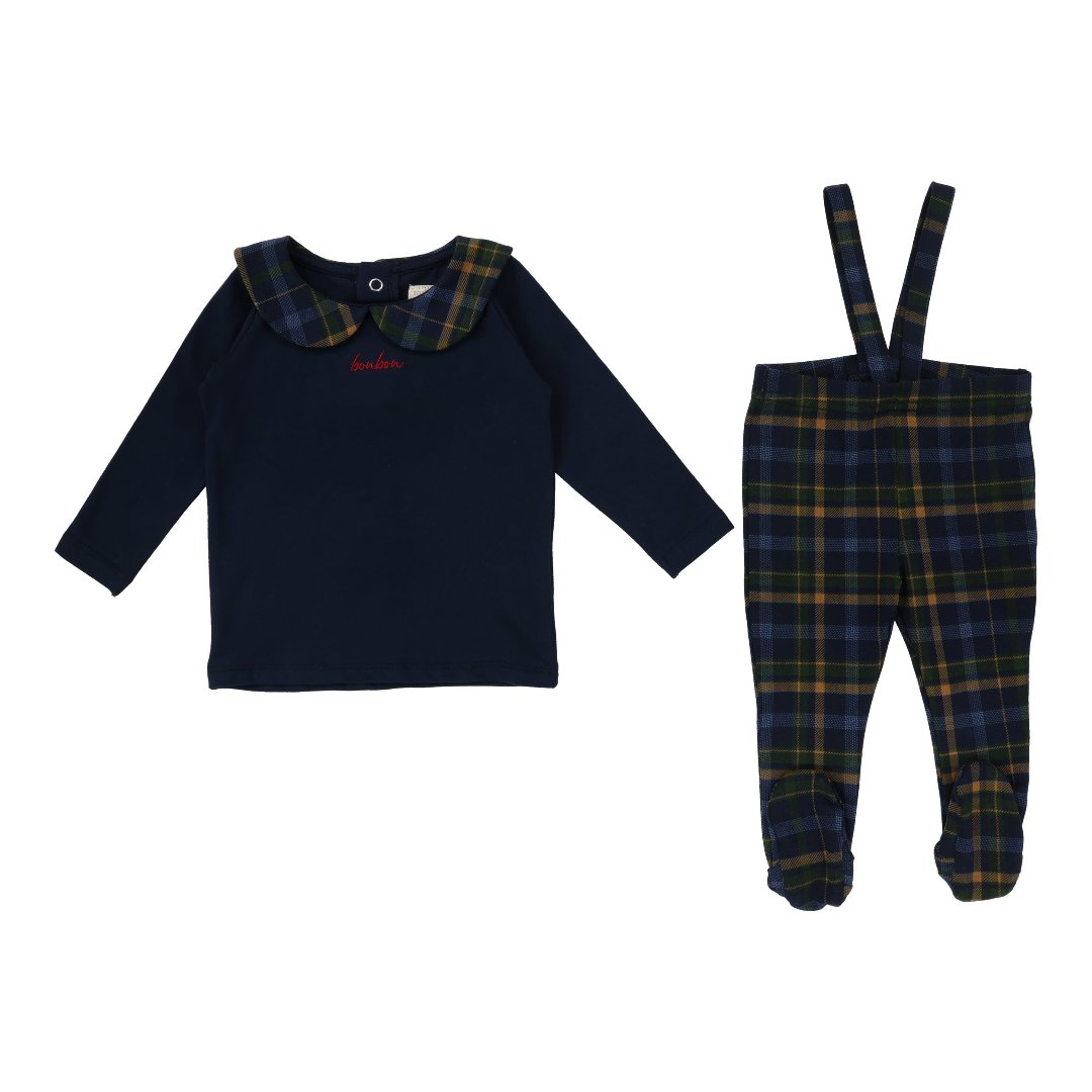 Plaid Girl's Set