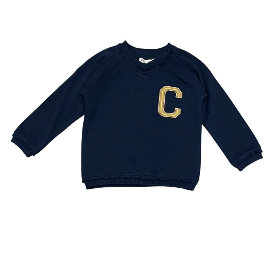 Navy Robyn Top
