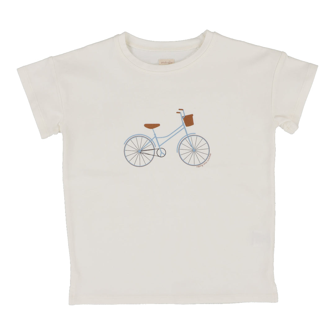 White Bike Boys Tee