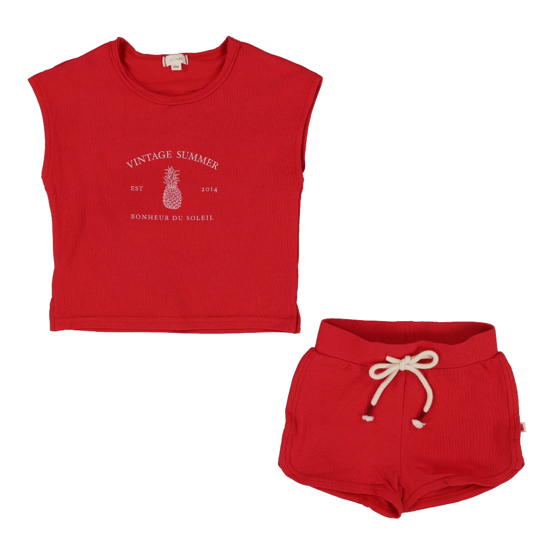 Red Toddler Set