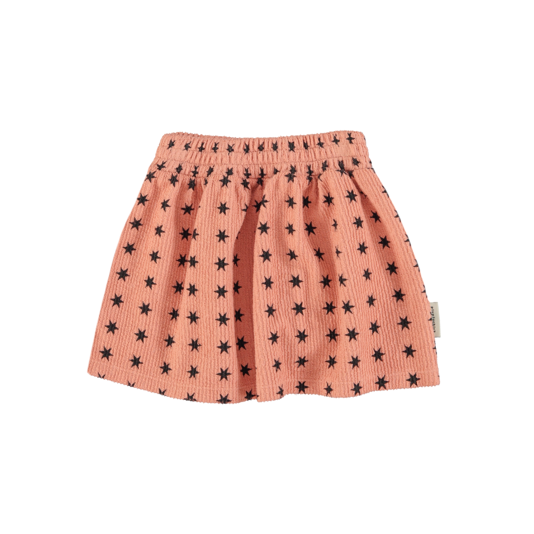 Pink Skirt w/ Black Stars