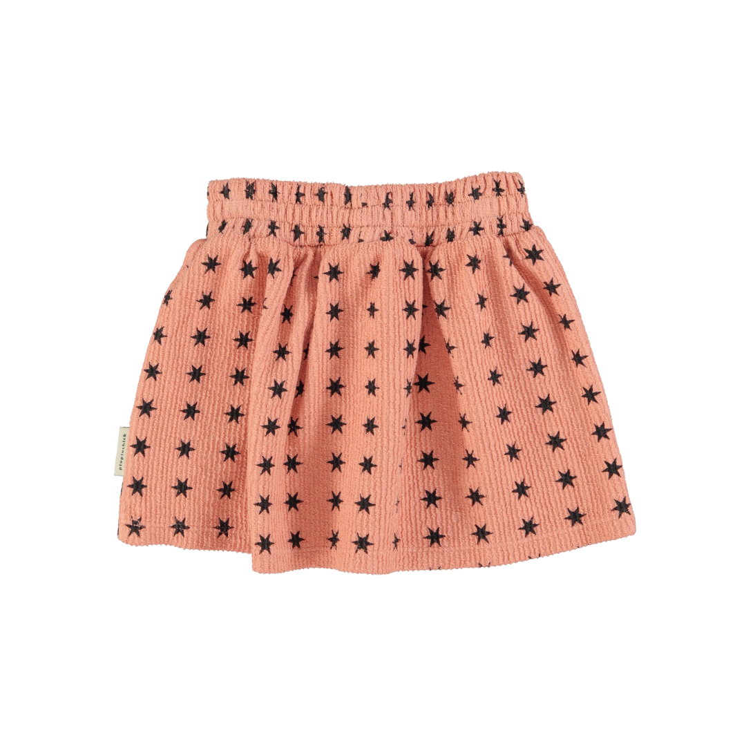 Pink Skirt w/ Black Stars