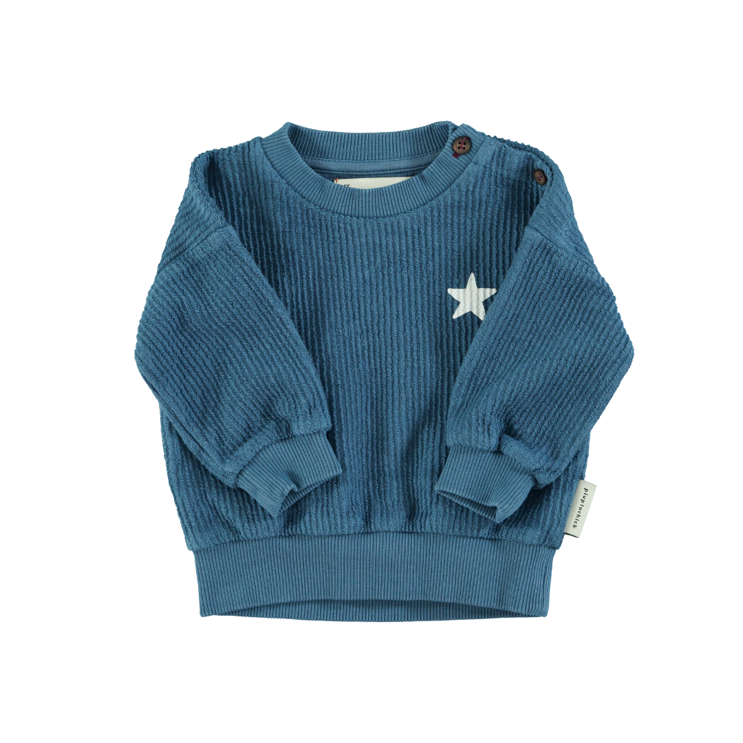 Blue Logo Baby Sweatshirt