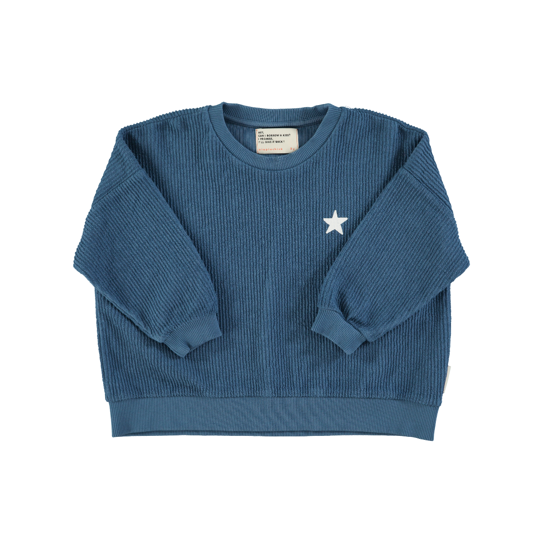 Blue Logo Sweatshirt