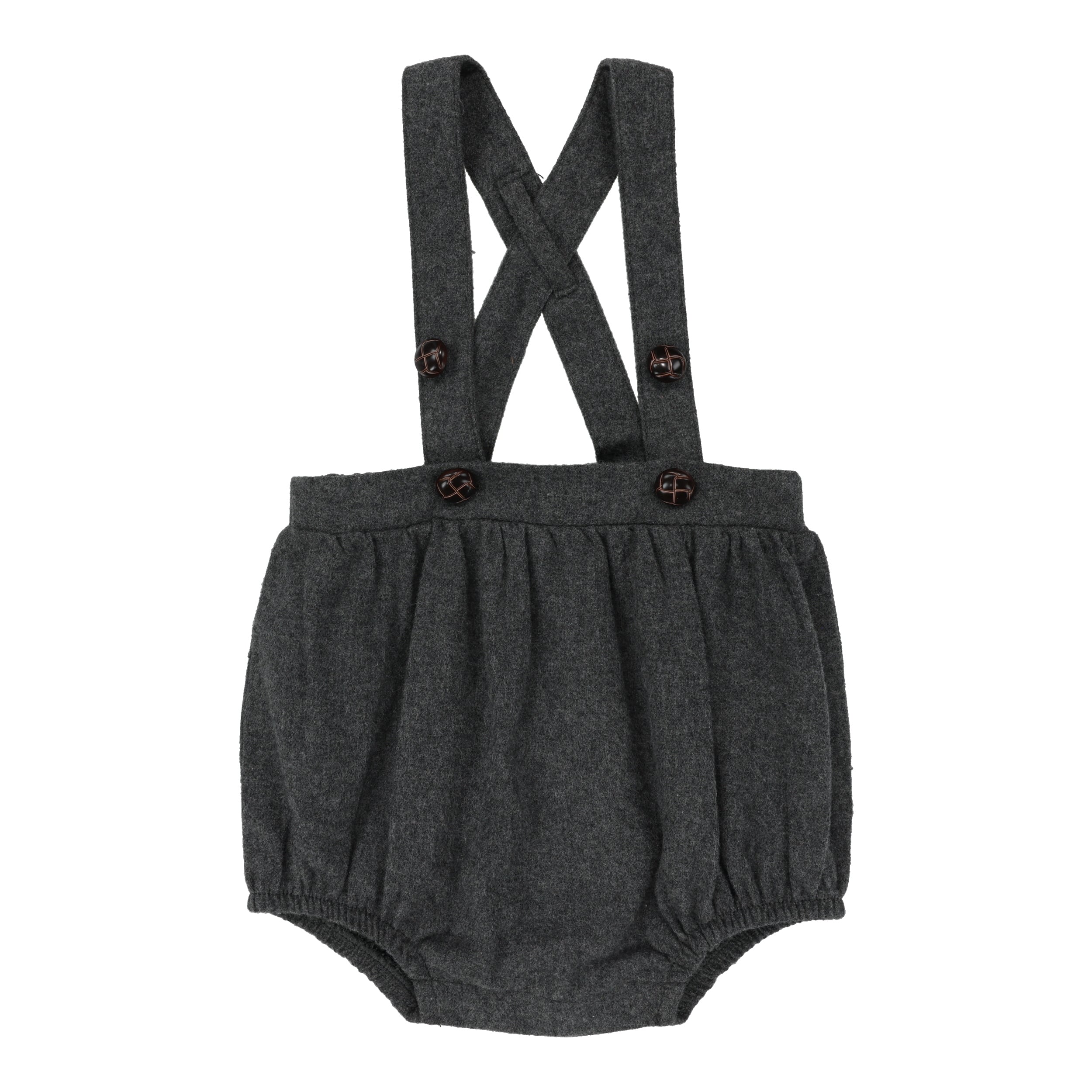 Grey Suspender Bubble Bloomers