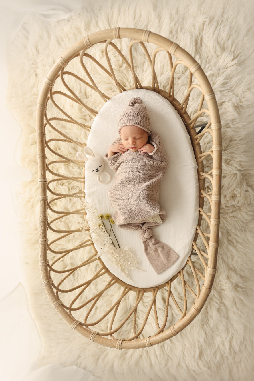 Taupe Cocoon Swaddle
