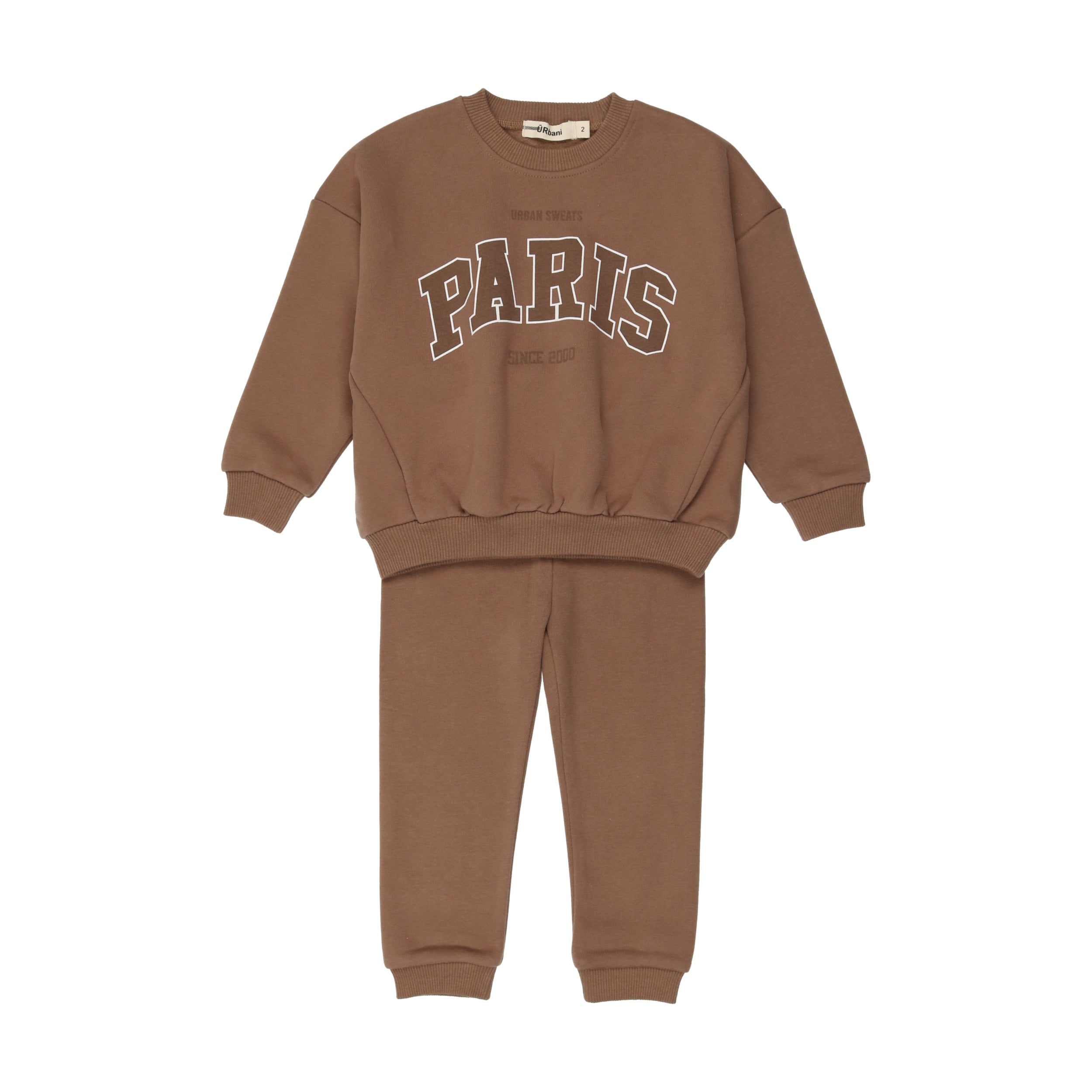 Brown Paris Pant Set