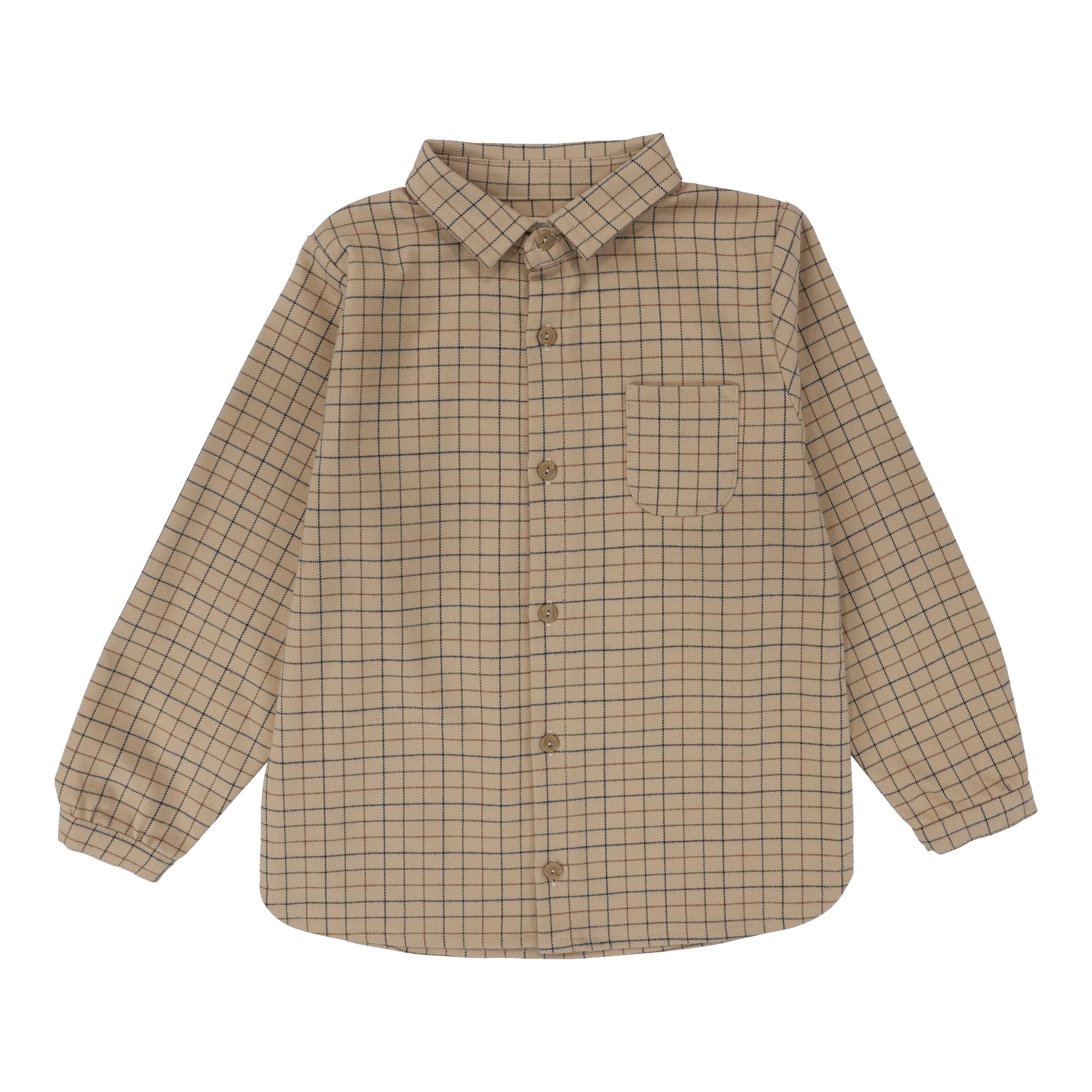 Windowpane Boy Shirt