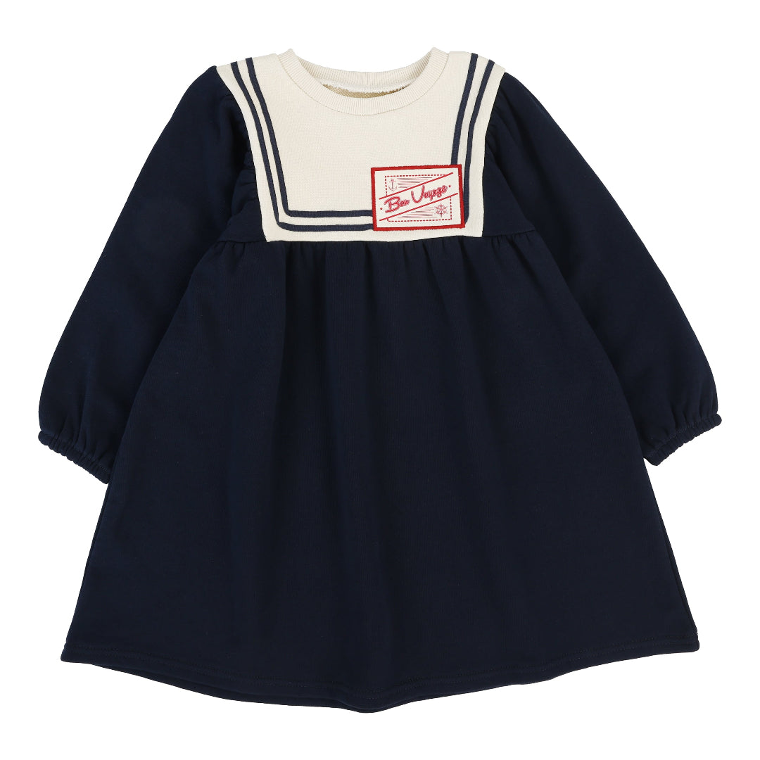 Navy Bon Voyage Dress