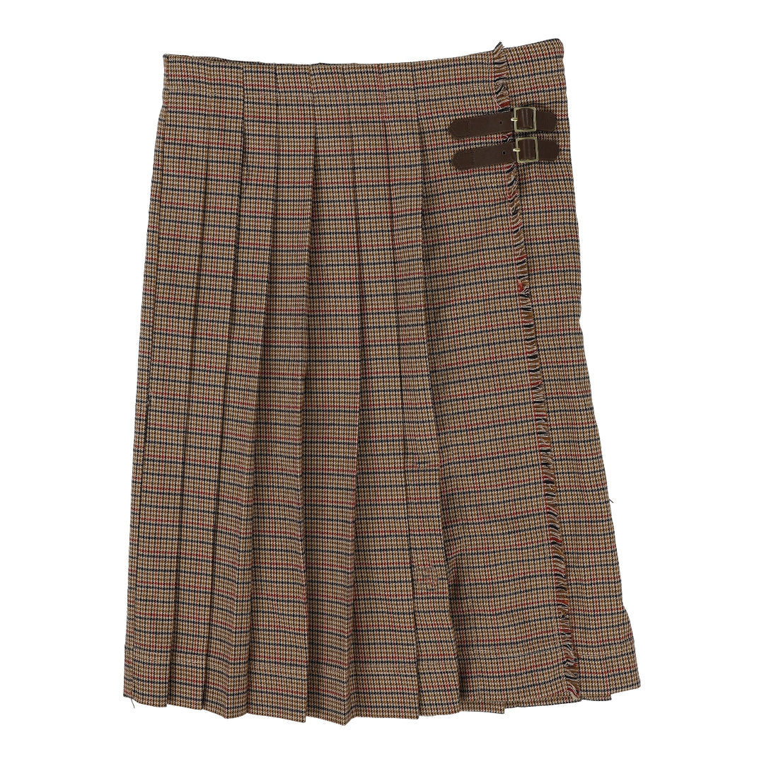 Houndstooth Kilt Skirt