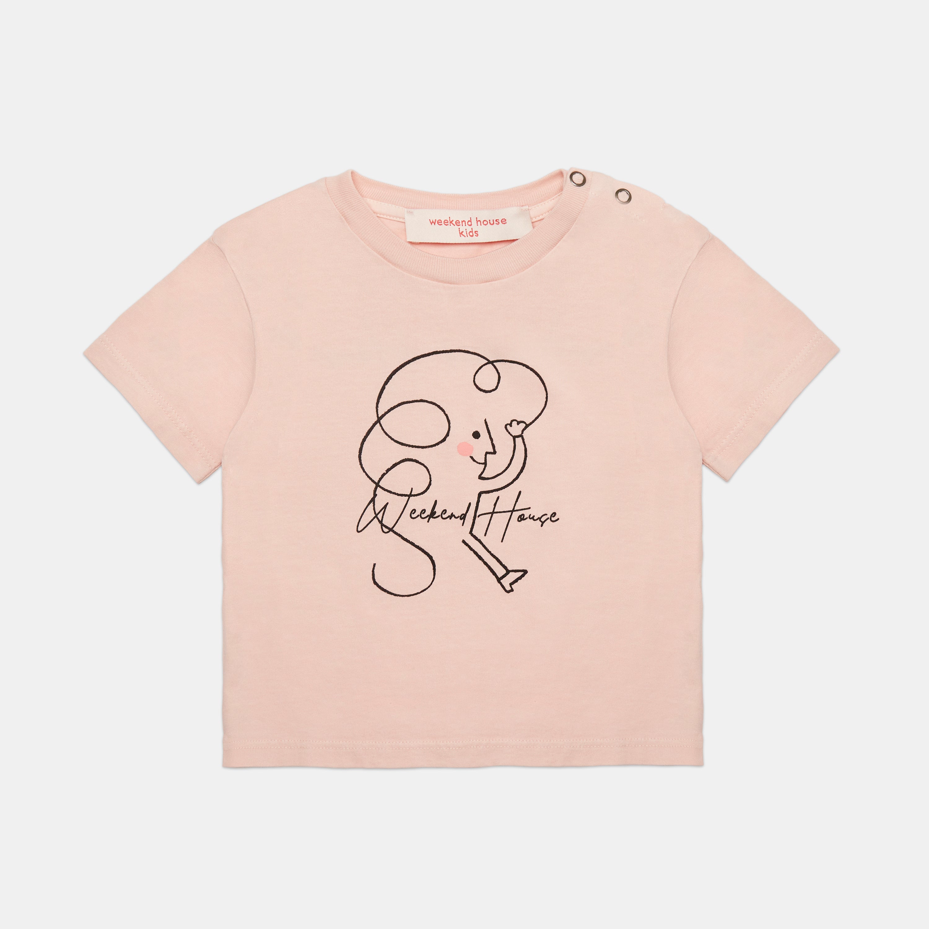 Weekend House Kids Soft Pink Weekend Kid T-shirt