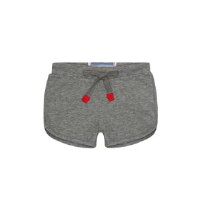 Little Parni Grey Boy's Ribbed Shorts