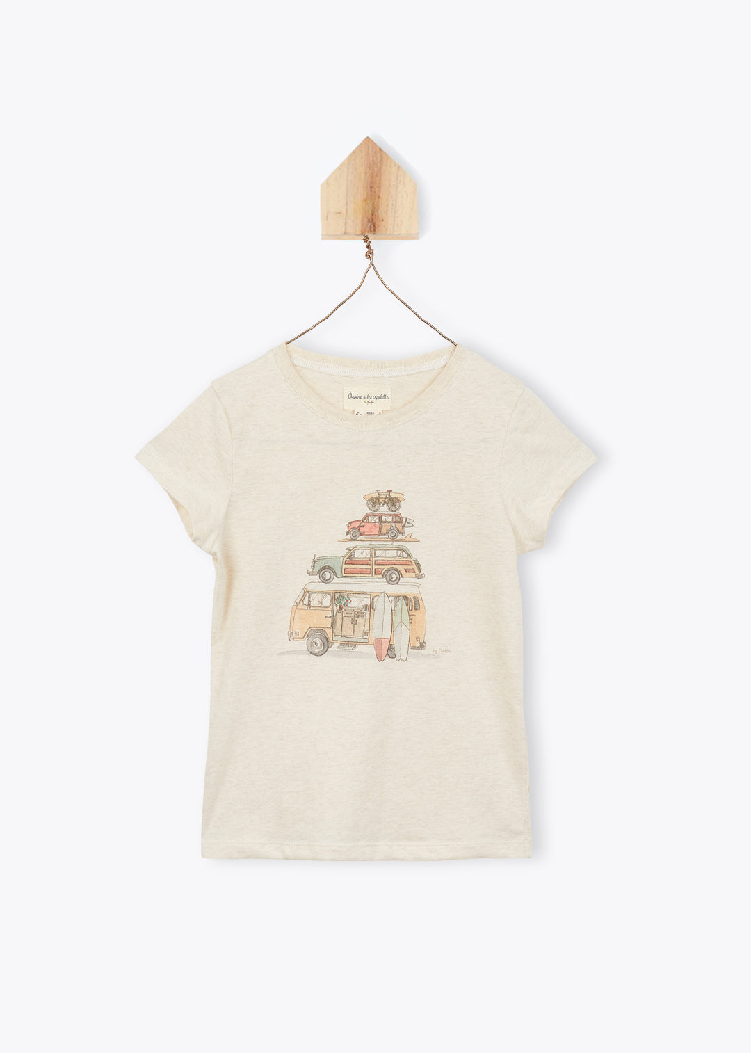 Arsene Ecru Bamory T-Shirt