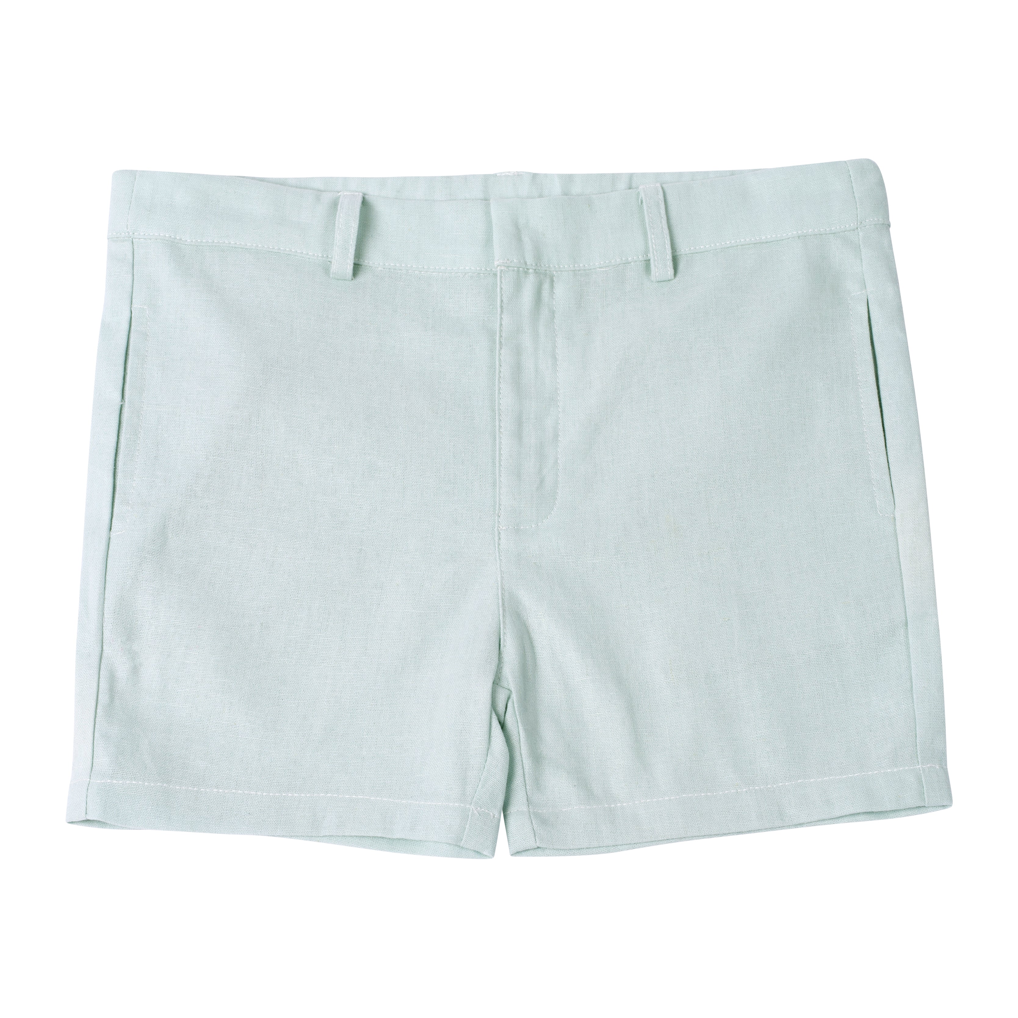 Sweet Threads Sage Woven Shorts