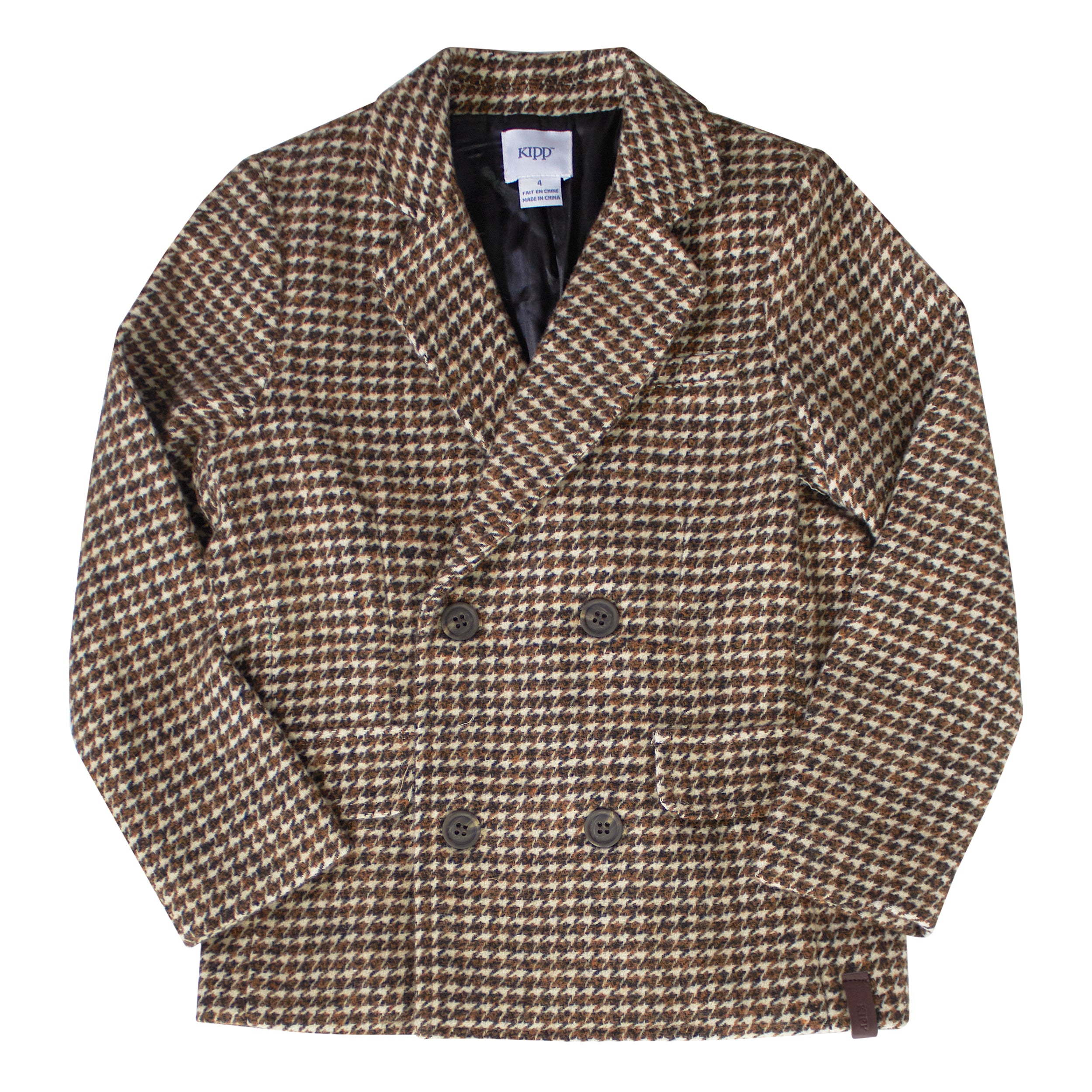 Kipp Brown Houndstooth Blazer