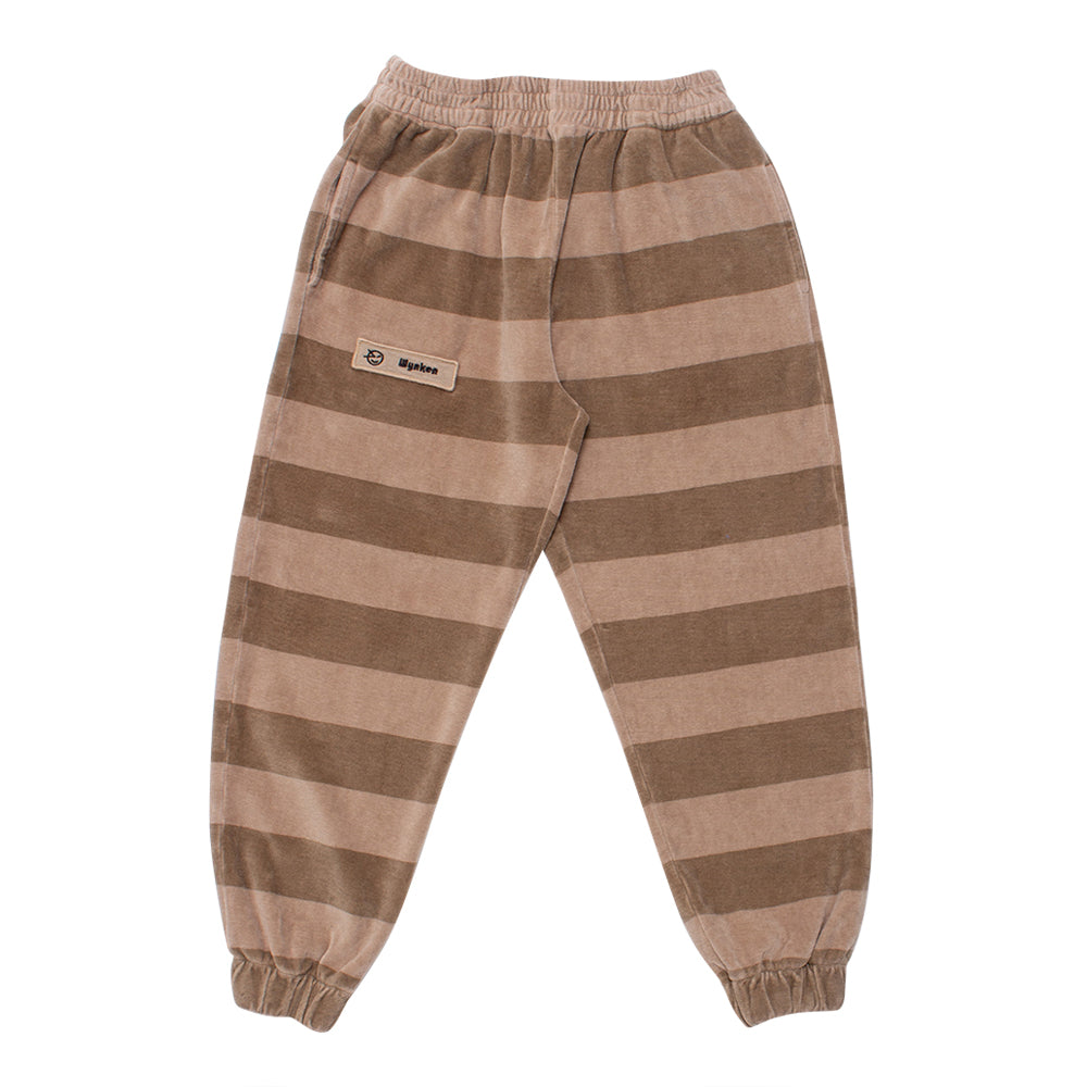 Wynken Soft Brown Stripe Preform Pants